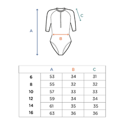 Traje de baño manga 3/4 Maru - Guima Buenos Aires