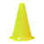 Cone de Agilidade Alux Amarelo 23 cm Flexível