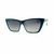 Óculos de Sol em Acetato Azul Petróleo, Lentes em Policarbonato na Cor Fumê, Proteção UVA/UVB 400, Feminino