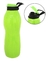 Garrafa Squeeze de plástico com alça para transporte 1Litro Verde Neon