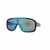 Óculos de Sol Esportivo em Acetato - Preto/Azul