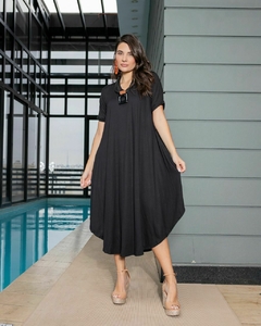 VESTIDO SANTANDER PRETO