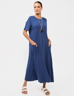 VESTIDO VERONICA AZUL - loja online