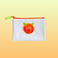 Necessaire Pequena Tangerine Cat