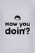 Camiseta How you doin - comprar online