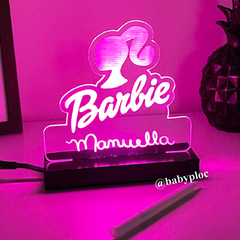 LUMINÁRIA ESCREVA VOCÊ - BARBIE| LC001