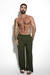 Pantalones Viscolino Verde - comprar online