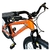 BICICLETA VIKING 26 DIRT J.TUFF X-30 ALUMINIO LARANJA WHEELING na internet