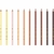Lápis de Cor Princesas - Tons de Pele (10 cores) - Tris na internet