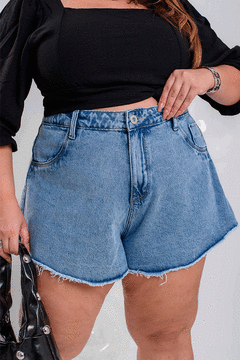 Short Semi Godê Marmorizado - 2345000 - loja online