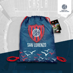 Poncho San Lorenzo con Mochila City Blanco en internet