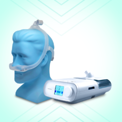 KIT CPAP Auto DreamStation com Umidificador+Máscara DreamWear - Philips