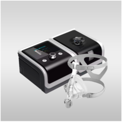KIT CPAP Automático BMC GII + Máscara facial Yuwell c/ apoio de testa - comprar online