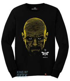 Camiseta Manga Longa Heisenberg Breaking Bad