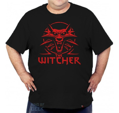 Camiseta Plus Size The Witcher Geralt