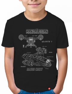 Camiseta Infantil Mandaloriam