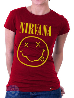 Babylook Nirvana Banda Blusinha Rock Clássicos Anos 90