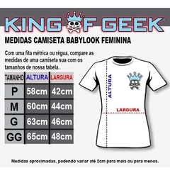 Camiseta Baby Look Jason Freddy Krueger Chucky Geek Filme - comprar online