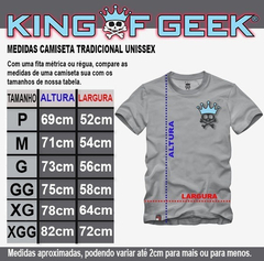 Camiseta Plus Size Jason Freddy Krueger Chucky Friends Geek - comprar online