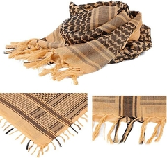 SHEMAG MILITAR TACTICO DESERTICO 100% ALGODON KEFFIYEH - tienda online