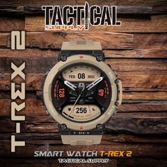RELOJ SMART WATCH T REX 2 GPS BAROMENTRO ALTIMETRO OXIMENTRO PANTALLA TACTIL AMOLED