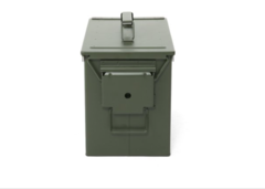 Caja militar metalica municiones estanco - tienda online