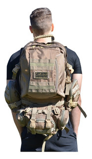 MOCHILA PREMIL 65L C/ POUCHS + RIÑONERA - Tactical Supply