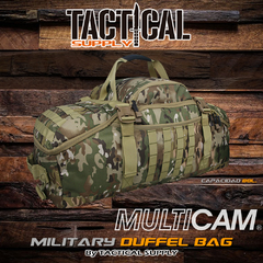 BOLSO MOCHILA MILITARY DUFFEL BAG - Tactical Supply