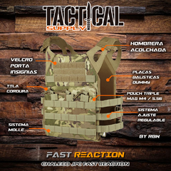 CHALECO JPC FAST REACTION - Tactical Supply