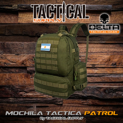 MOCHILA 40L PATROL by DELTA TACTICAL - Tactical Supply
