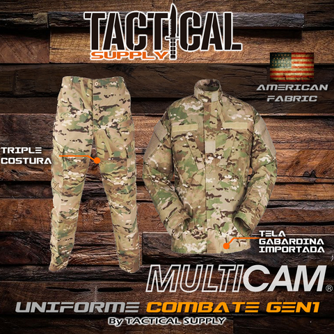 UNIFORME COMBATE MULTICAM GEN1 Tactical Supply