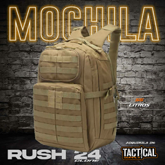 Mochila tactica rush 24hs CLONE by Tactical supply