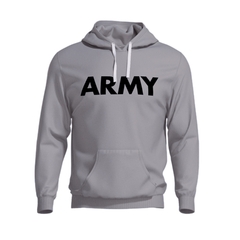 Buzo hoodie canguro con capucha friza premium ARMY en internet