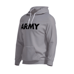 Buzo hoodie canguro con capucha friza premium ARMY - tienda online
