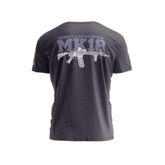 REMERA MK18 GRIS TOPO