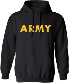 Buzo hoodie canguro con capucha friza premium ARMY