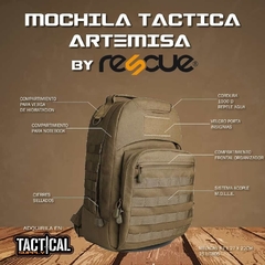 Mochila Artemisa tactica militar 20 litros