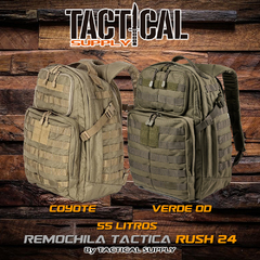 Imagen de Mochila tactica rush 24hs CLONE by Tactical supply