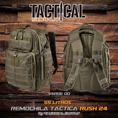 Mochila tactica rush 24hs CLONE by Tactical supply en internet