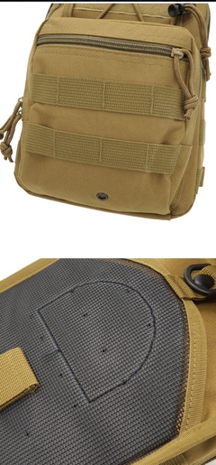 Morral tactico bandolera oblicuo desmontable - comprar online