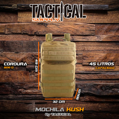 MOCHILA 45 LITROS TACTICA KUSH - comprar online