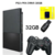 Console PlayStation 2 Slim Preto - Sony + Pendrive Com Jogos +Memory Card Com OPL