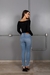 Calça Skinny Com Detalhe na Barra - B27 Denim | Moda Feminina 
