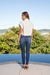Calça Jeans Skinny 360º Com Filigrama - B27 Denim | Moda Feminina 