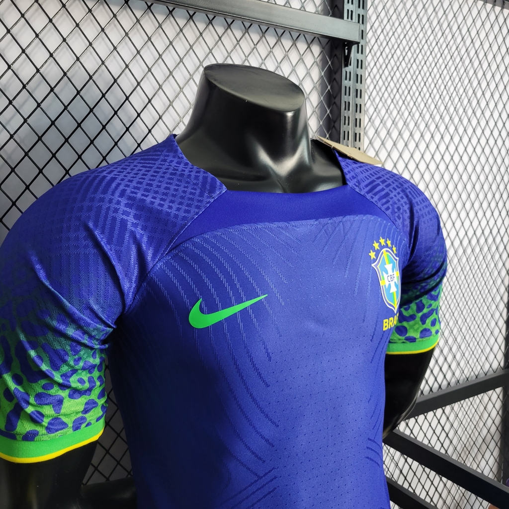 Camisa Brasil Oficial Copa do Catar 22/23 - Versão Jogador