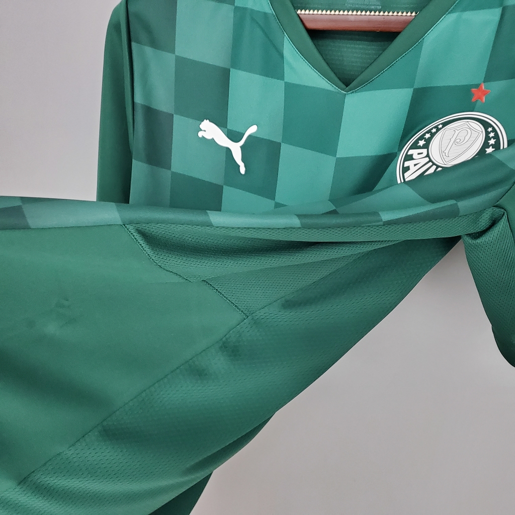Camisa Palmeiras I 21/22 Torcedor Puma Masculina - Verde