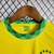 Conjunto infantil Seleção Brasileira 21/22 - Amarelo na internet