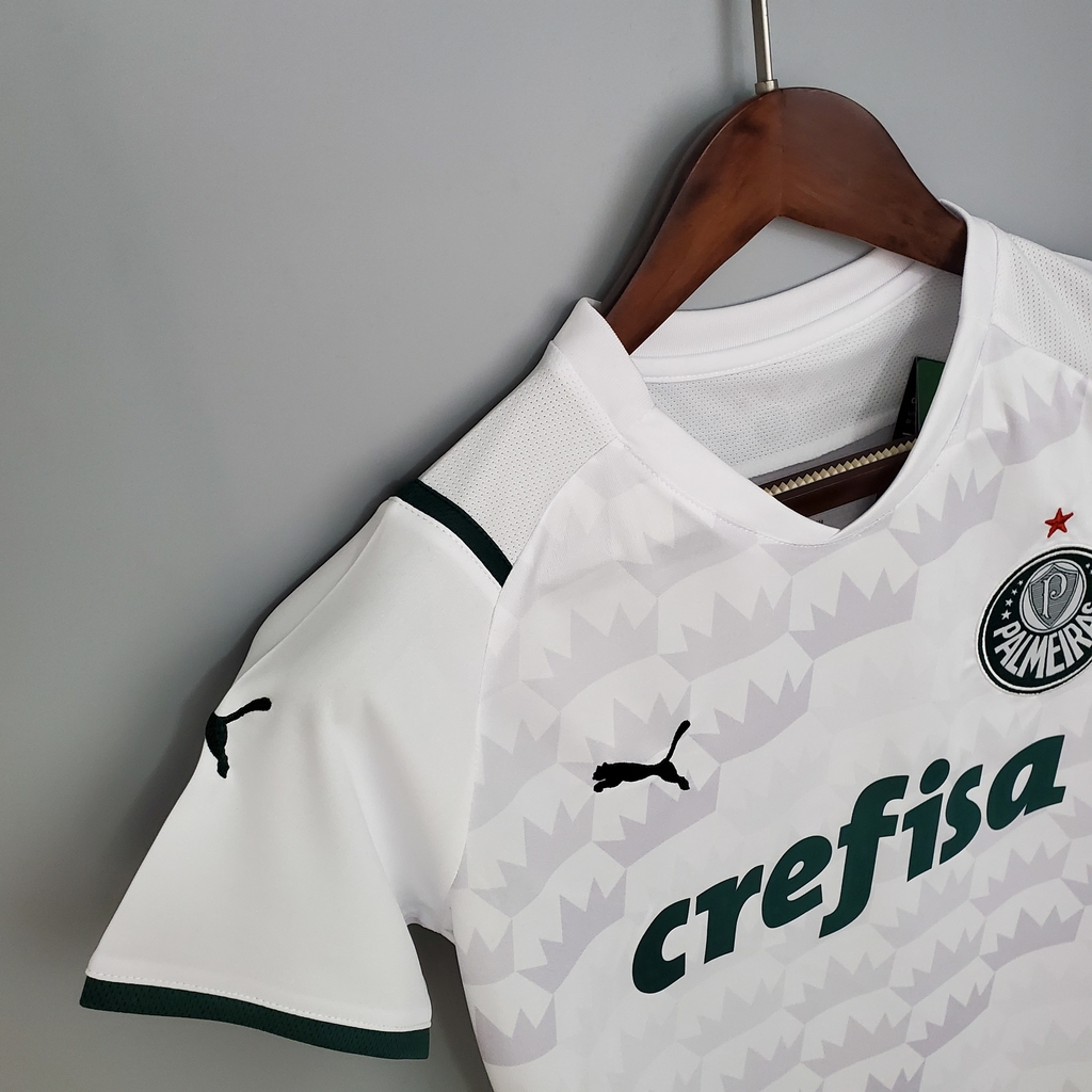 Camisa Palmeiras II 20/21 Torcedor Puma Feminina - Branca