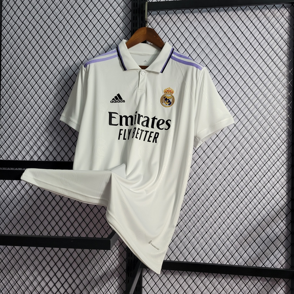 Camisa Real Madrid 22/23 - Branca