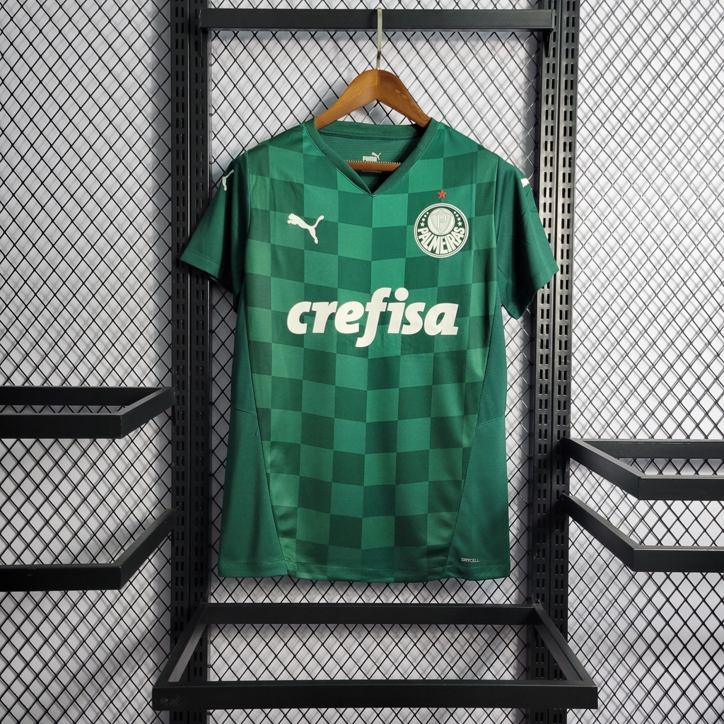 Camisa Palmeiras I 21/22 Masculina Torcedor Verde